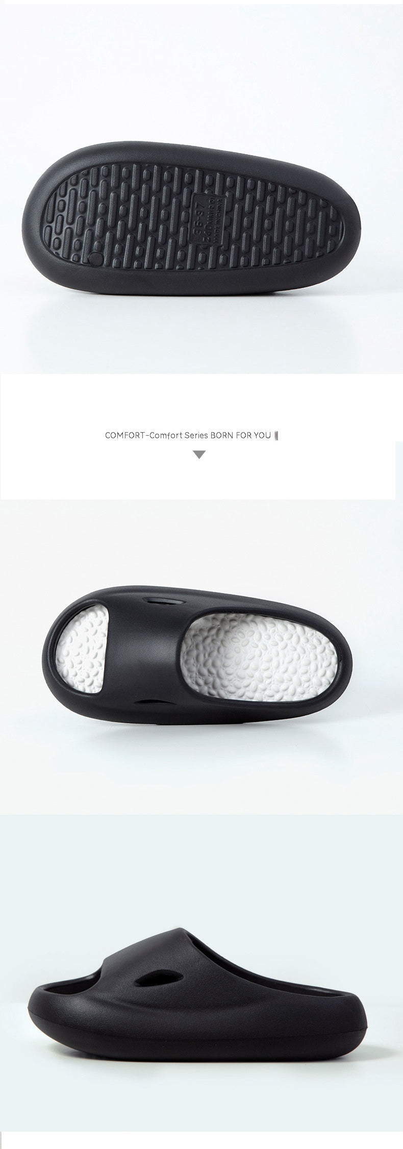 Couple Summer Outdoor Wear Thick Bottom Shit Feeling Home Slippers
