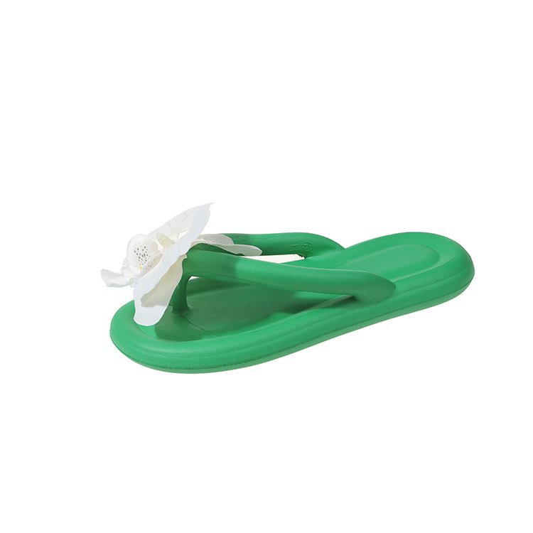 Butterfly Blue Design Soft Bottom Flip Flops Women Casual Non-slip Flip-flop