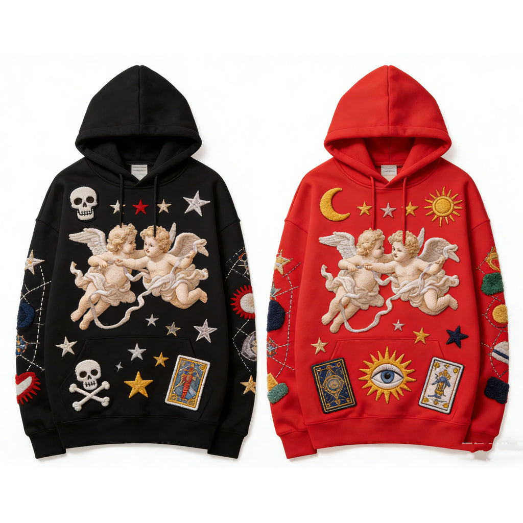 Fashion Casual Printed Polyester Sweater