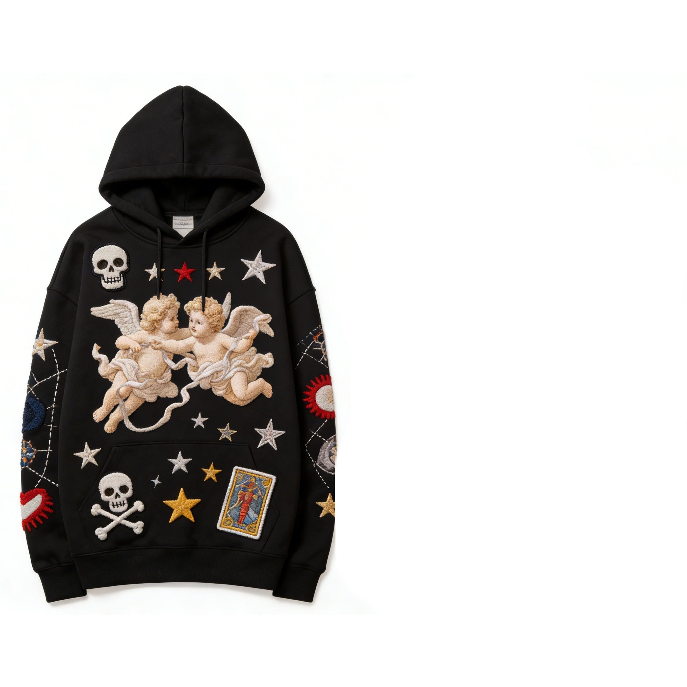 Fashion Casual Printed Polyester Sweater